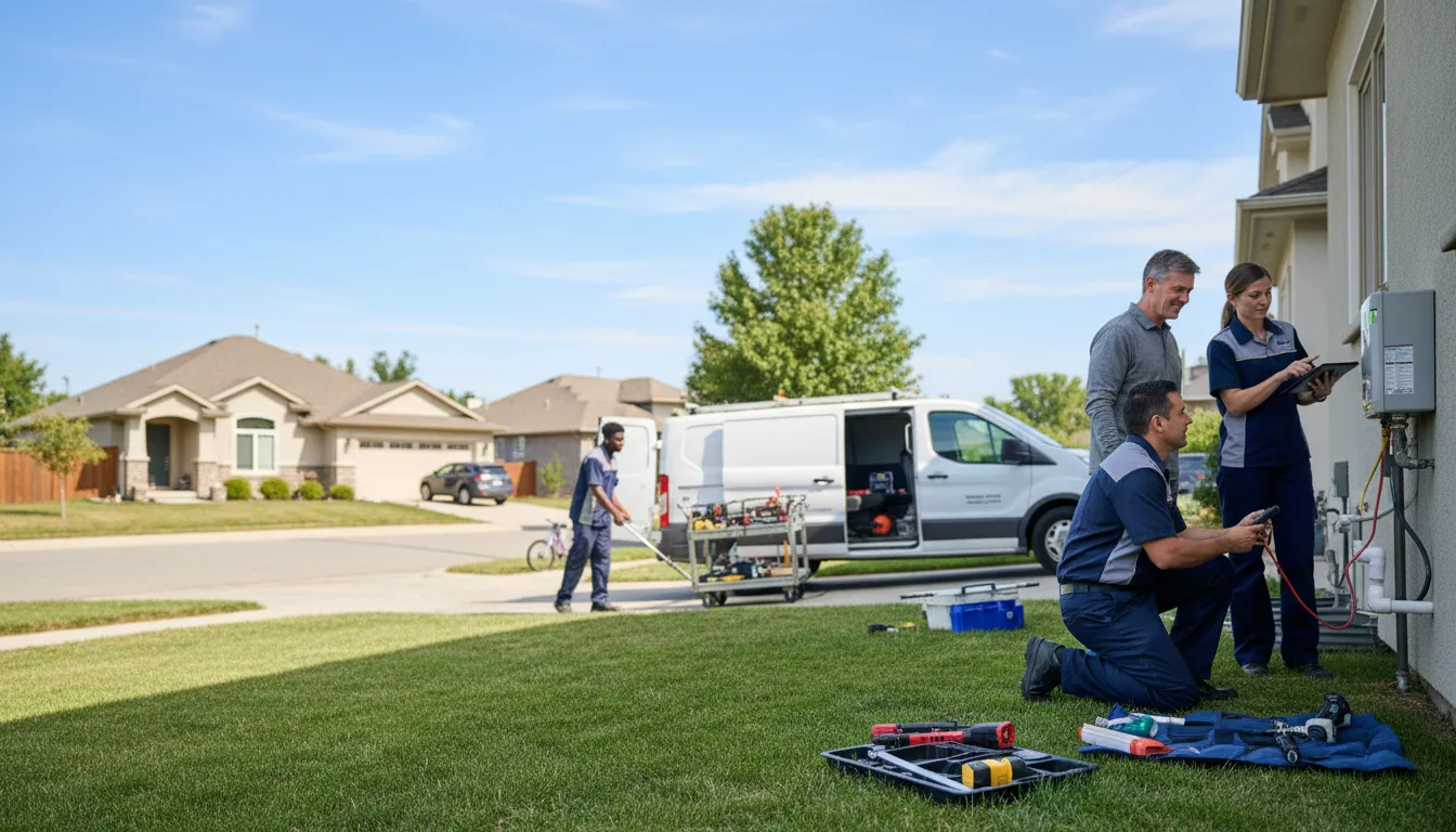 Tankless water heater service in Peru, NE